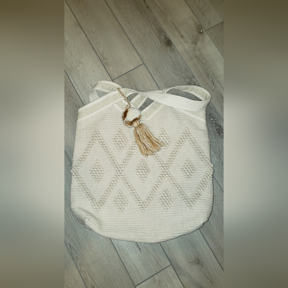 Panache Bag with tassels purse tote boho
